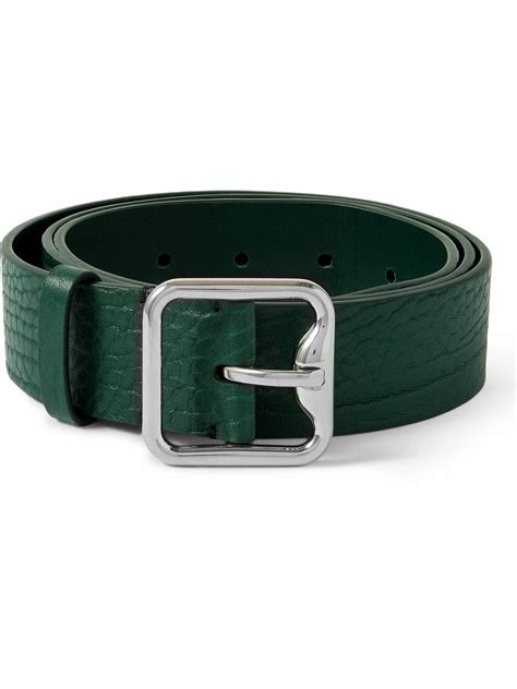 green burberry belt|Burberry belt with 3 spikes.